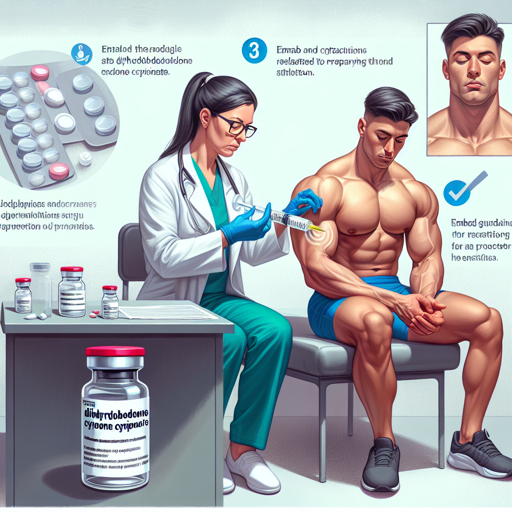 Administering dihydroboldenone cypionate in athletes: guidelines and precautions