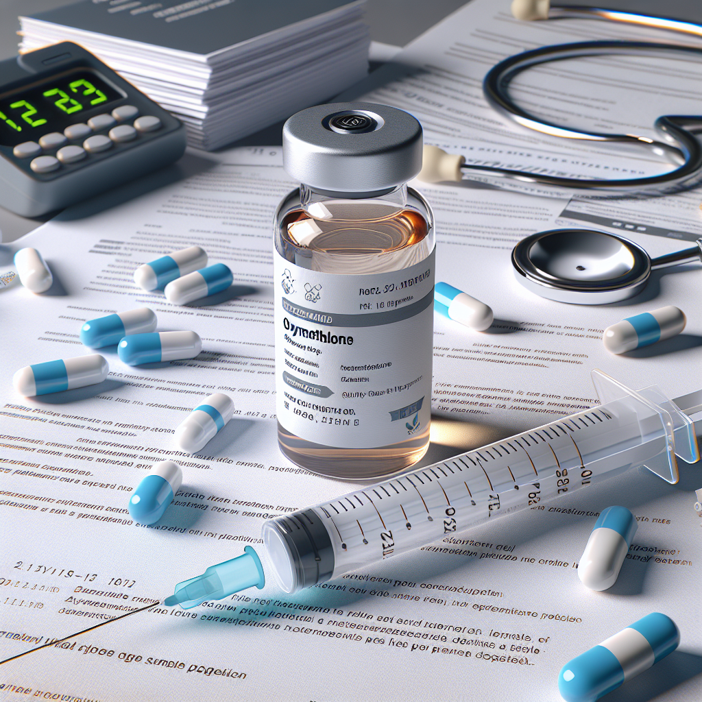Oxymetholone injection in sports doping protocols