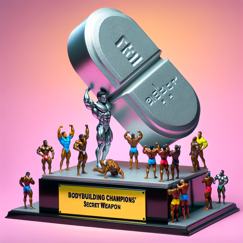 Secret weapon of bodybuilding champions: oxymetholone tablets