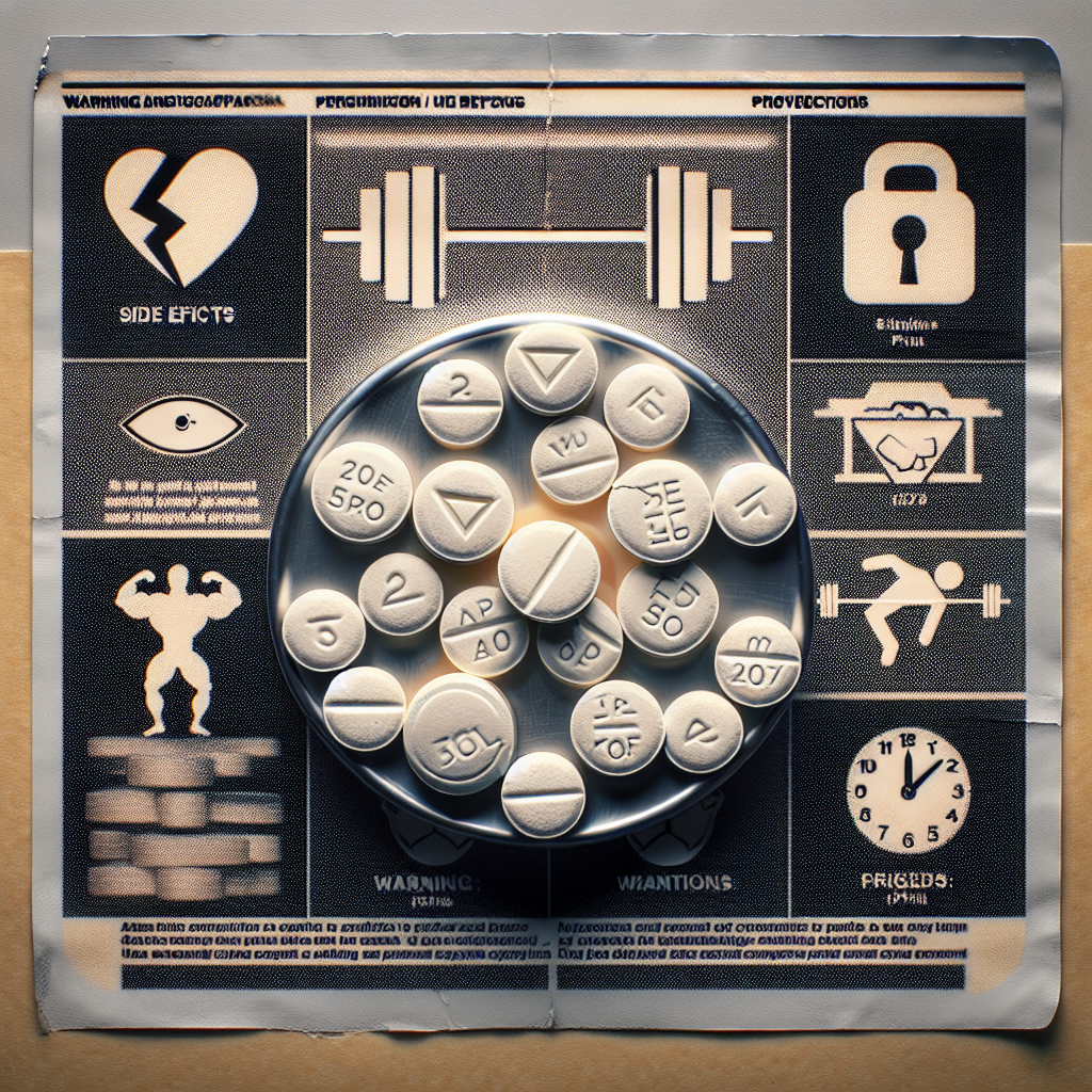 Stanozolol tablets: side effects and precautions for athletes