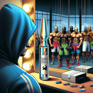 Illegal use of water-based testosterone suspension in bodybuilding and competitions