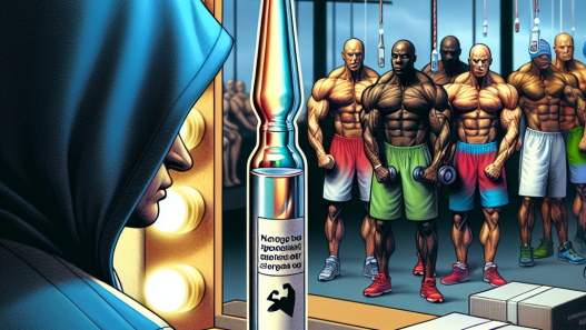 Illegal use of water-based testosterone suspension in bodybuilding and competitions