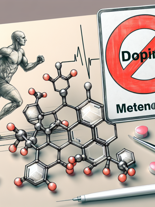 Injectable metenolone enanthate and doping: a risk for athletes
