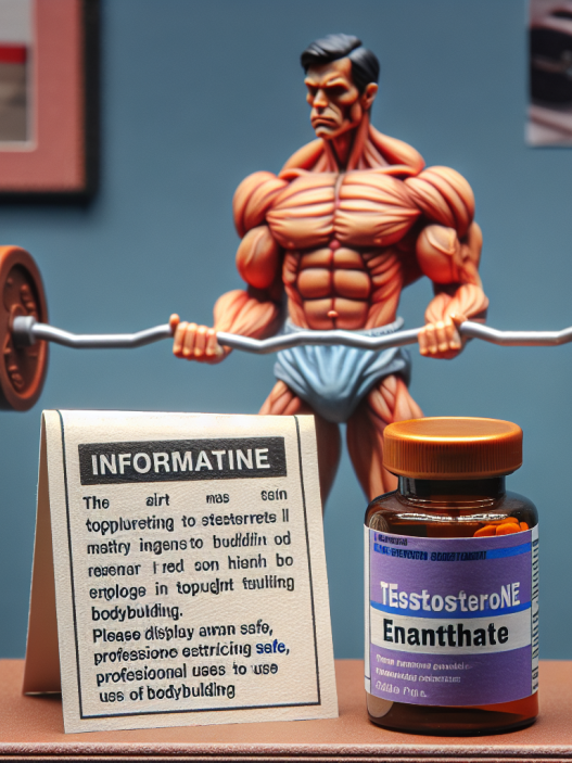Utilizing testosterone enanthate in bodybuilding