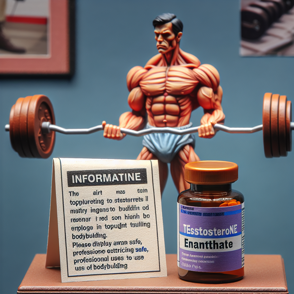 Utilizing testosterone enanthate in bodybuilding