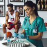 Bactericidal water injections: supporting athletes' health