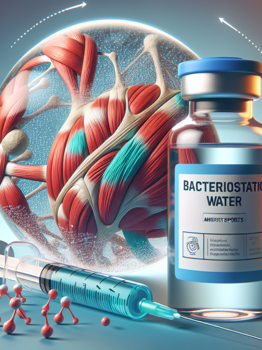 Bacteriostatic water for injections and muscle recovery in sports
