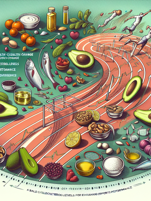 Improving cholesterol levels to maximize sports performance