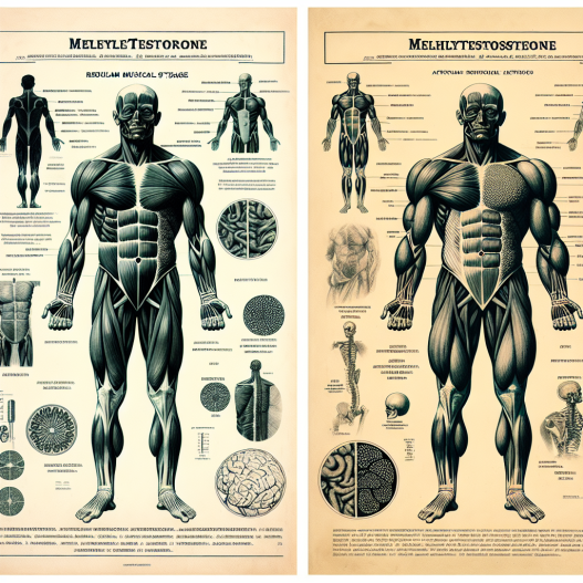 Hardening effect of methyltestosterone on muscles