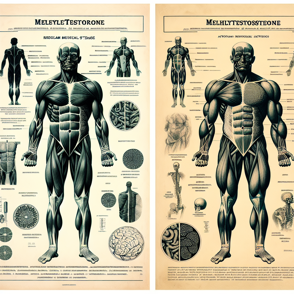 Hardening effect of methyltestosterone on muscles