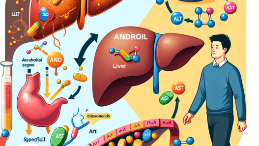 How andriol affects liver enzymes (alt, ast)
