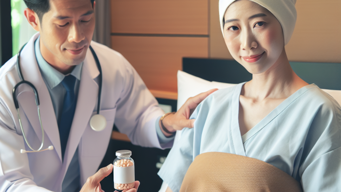 Post-surgical use of tamoxifene