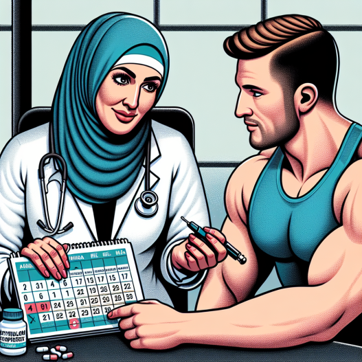 Frequency of health checks during oxymetholone compresse