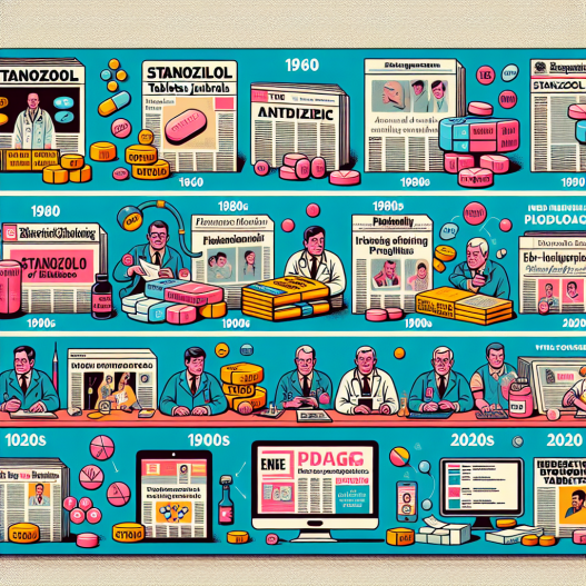 Media coverage of stanozololo compresse through the decades