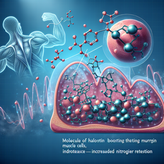 Nitrogen retention enhanced by halotestin