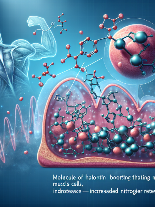 Nitrogen retention enhanced by halotestin