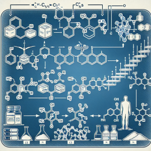 Synthesis pathway of stanozololo compresse