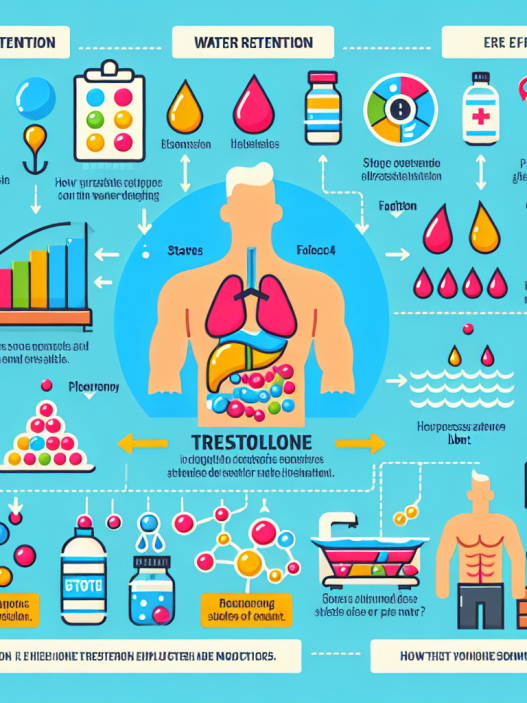 Water retention and trestolone: managing bloat