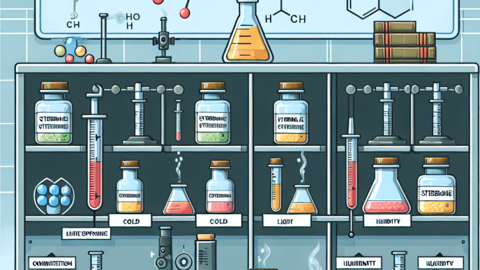 Stability of stenbolone under various storage conditions