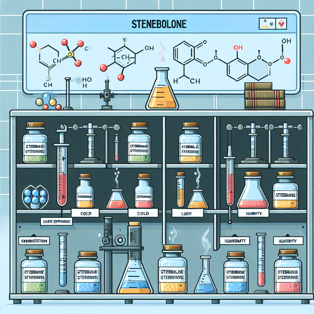 Stability of stenbolone under various storage conditions